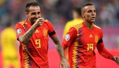 Euro 2020 qualifier: Spain survive Romania onslaught to secure a fifth win