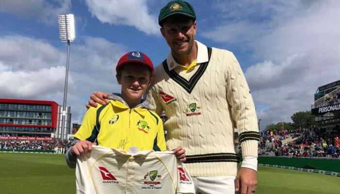 Meet the 12-year-old kid who put out bins to watch the Ashes