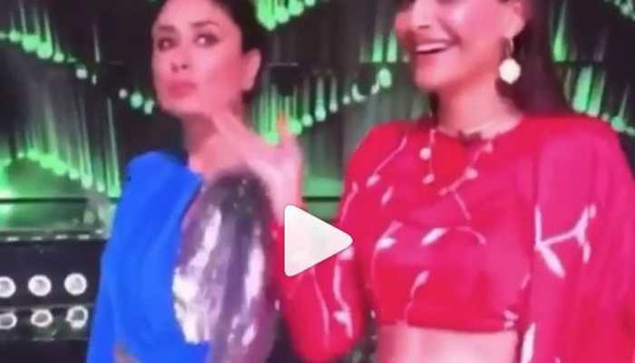 Kareena Kapoor, Sonam Kapoor groove to Tareefan on the sets of Dance India Dance- Watch