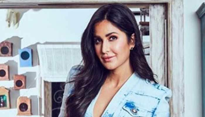 Katrina Kaif rocks the denim dress