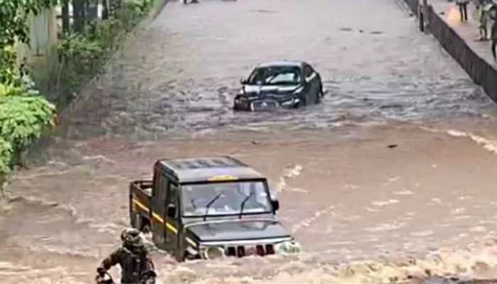 Watch: Video of Bolero driving past Jaguar in Mumbai rains goes viral