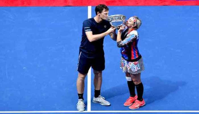 Jamie Murray, Bethanie Mattek-Sands defend US Open mixed doubles' title
