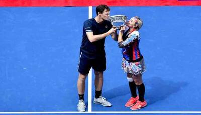 Jamie Murray, Bethanie Mattek-Sands defend US Open mixed doubles' title