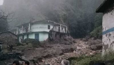 Houses damaged, washed away in flash floods in Uttarakhand
