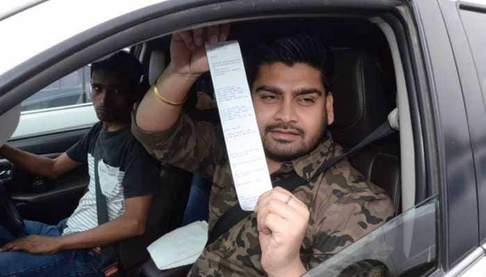 BJP leader and MP Ram Kripal Yadav's son fined under amended Motor Vehicles Act in Patna
