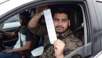 BJP leader and MP Ram Kripal Yadav's son fined under amended Motor Vehicles Act in Patna