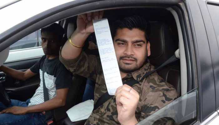 BJP leader and MP Ram Kripal Yadav's son fined under amended Motor Vehicles Act in Patna