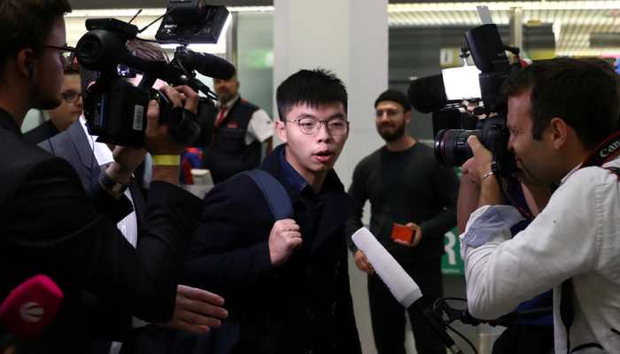 My town is the new Cold War's Berlin, says Hong Kong activist Joshua Wong