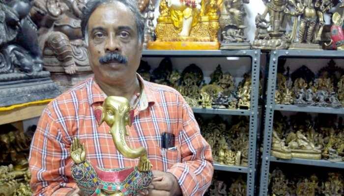 Hyderabad man claims to have collection of 19,022 Lord Ganesha idols