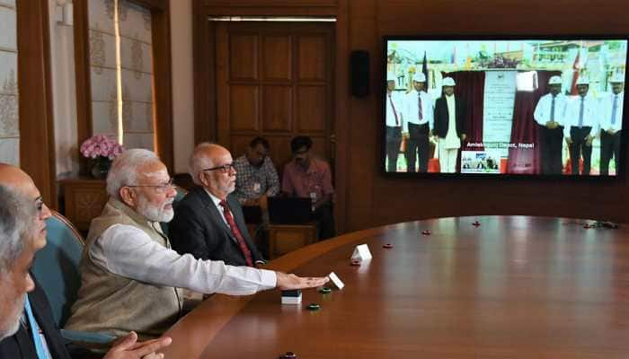 PM Modi, Nepal PM jointly inaugurate 69-km Motihari-Amlekhganj pipeline via video conference