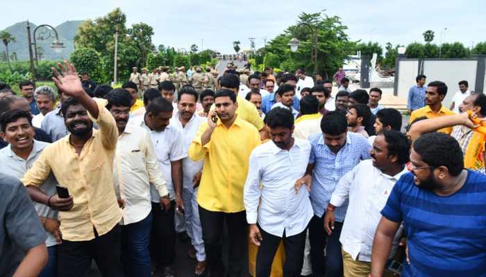 Chandrababu Naidu, son Nara Lokesh and several TDP leaders under house arrest