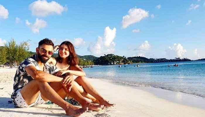 Virat Kohli-Anushka Sharma&#039;s latest beach selfie is breaking the internet!