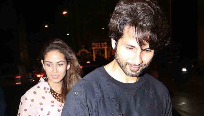 Shahid Kapoor and wifey Mira Rajput papped on a dinner date—Photos