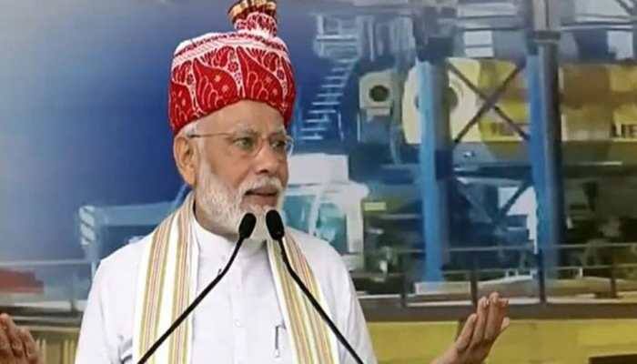 PM Narendra Modi launches national pension scheme for small traders, self employed persons