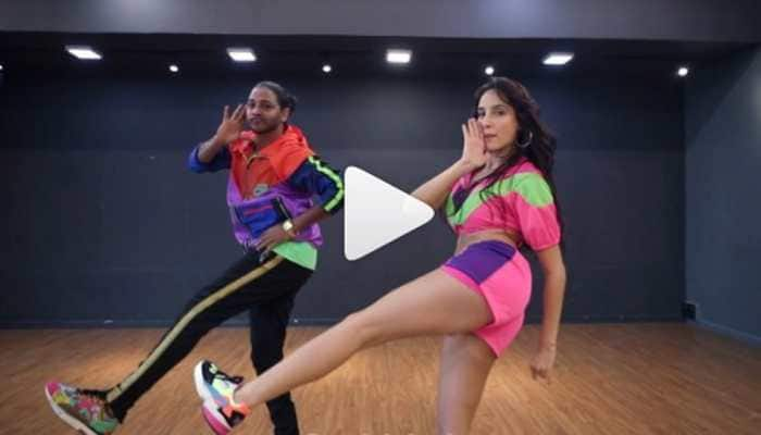 Nora Fatehi dances to &#039;Pepeta&#039; with ace choreographer Melvin Louis—Watch