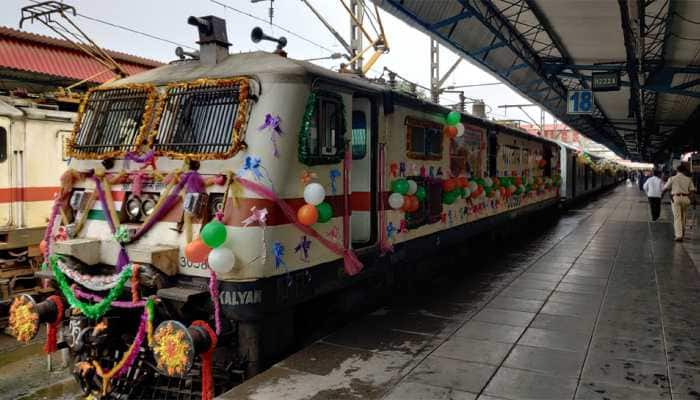 Piyush Goyal flags off increased frequency Chhatrapati Shivaji Maharaj Terminus - Hazrat Nizamuddin Rajdhani Express