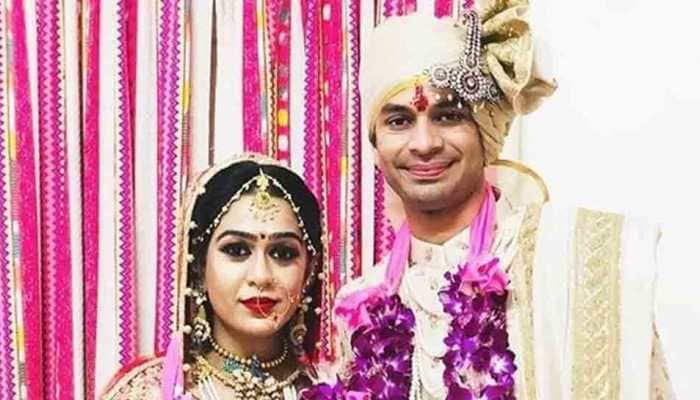 Tej Pratap Yadav's wife Aishwarya Rai leaves Lalu Yadav's residence teary-eyed Tej Pratap Yadav's wife Aishwarya Rai leaves Lalu Yadav's residence teary-eyed