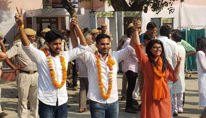 ABVP sweeps DUSU polls 2019, wins 3 seats, NSUI bags one