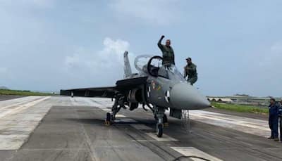 LCA Tejas Navy makes arrested landing, clears a big hurdle before aircraft carrier test