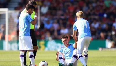 Injured Manchester City defender Aymeric Laporte out for up to six months
