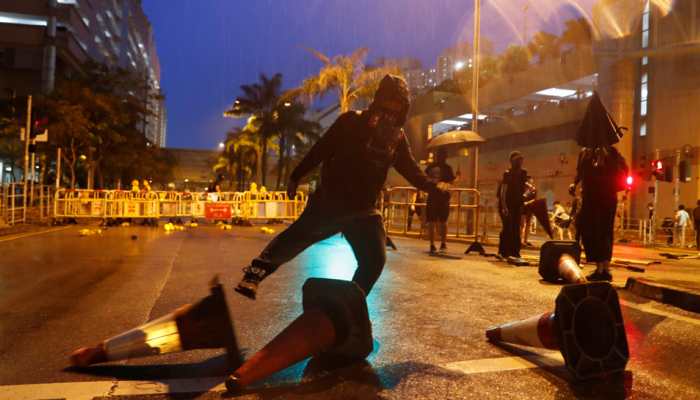 In plea to former colonial power, Hong Kong protesters sing ‘God save the queen’