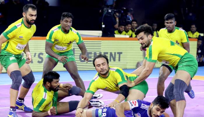 Pro Kabaddi: Vikas Kandola stars as Haryana Steelers beat Tamil Thalaivas 43-35