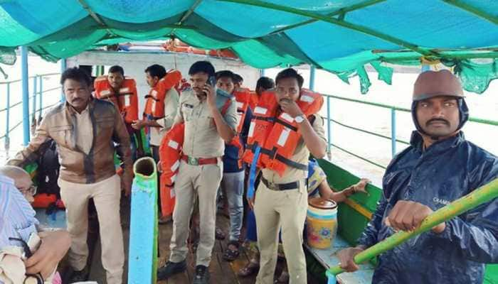 12 dead after boat capsizes in Godavari, several missing; Navy choppers involved in rescue operation