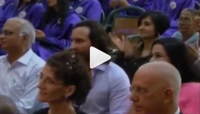 This video of Saif Ali Khan-Amrita Singh cheering for Sara Ali Khan on her graduation day goes viral- Watch