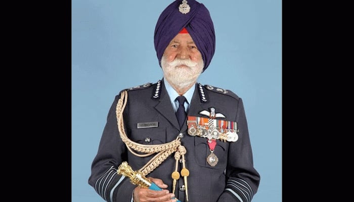 Legendary air warrior Marshal of IAF Arjan Singh&#039;s second death anniversary on Monday