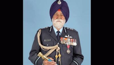 Legendary air warrior Marshal of IAF Arjan Singh's second death anniversary on Monday