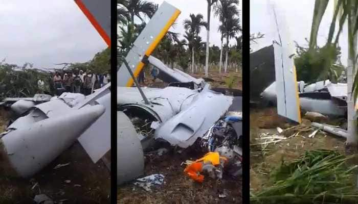 DRDO&#039;s unmanned aircraft Rustom 2 crashes in Karnataka&#039;s Chitradurga