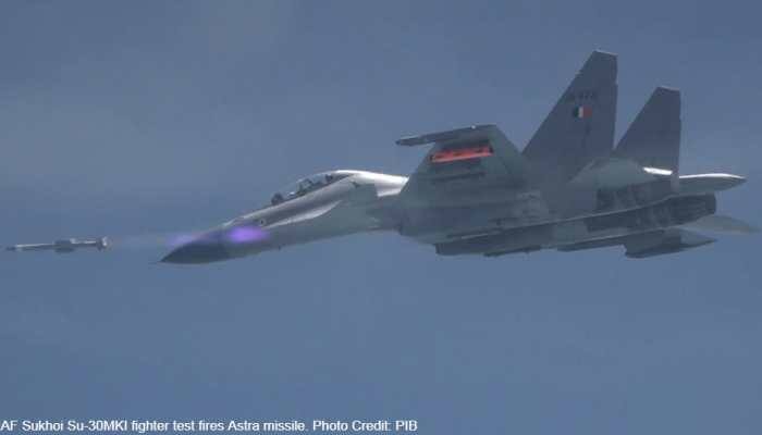 IAF Sukhoi Su-30MKI successfully test-fires Astra BVR Air-to-Air missile developed by DRDO