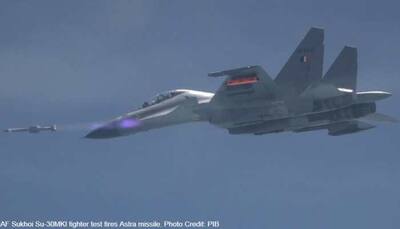 IAF Sukhoi Su-30MKI successfully test-fires Astra BVR Air-to-Air missile developed by DRDO