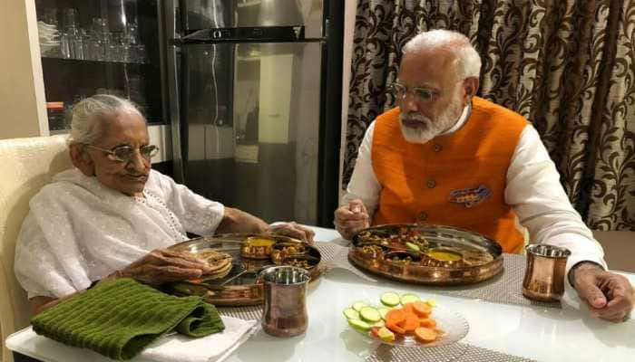 On 69th birthday, PM Modi has lunch with mother Heeraben in Gandhinagar, gets Rs 501 as blessings 