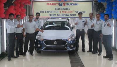 Maruti Suzuki rolls out 1 millionth car for export from Gujarat’s Mundra Port