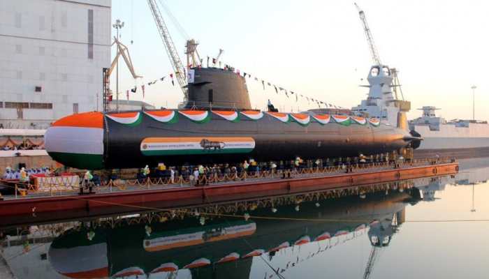 Indian Navy takes delivery of Scorpene submarine Khanderi from Mazagon Dock Shipbuilders Limited