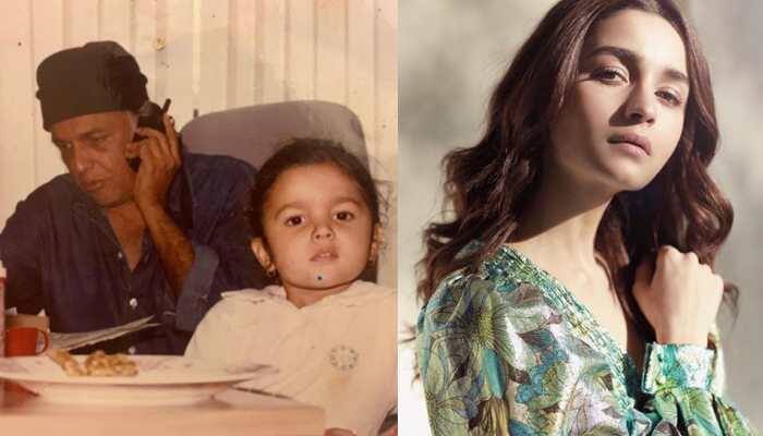Alia Bhatt wishes Mahesh Bhatt on birthday with an endearing throwback picture!