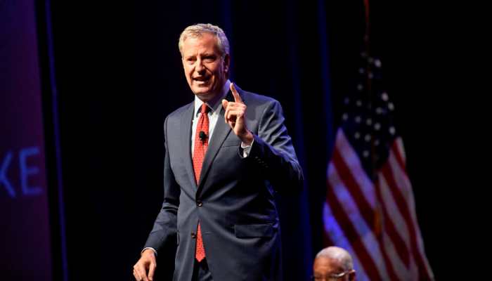 New York Mayor Bill de Blasio ends US presidential bid, draws Donald Trump's sarcasm