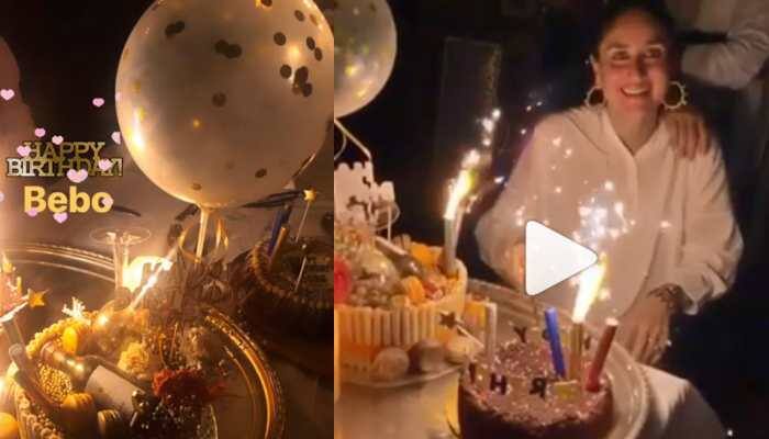 Kareena Kapoor Khan celebrates birthday with laughter, candles and cake—Watch video