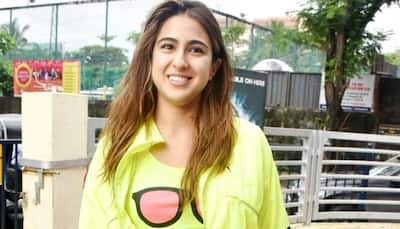 Sara Ali Khan's neon-green jacket and million dollar smile takes the spotlight—Pics