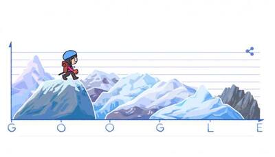 Google honours mountaineer Junko Tabei with a doodle on her 80th birth anniversary