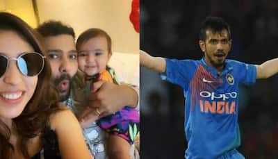 Yuzvendra Chahal engages in hilarious banter with Rohit Sharma's wife