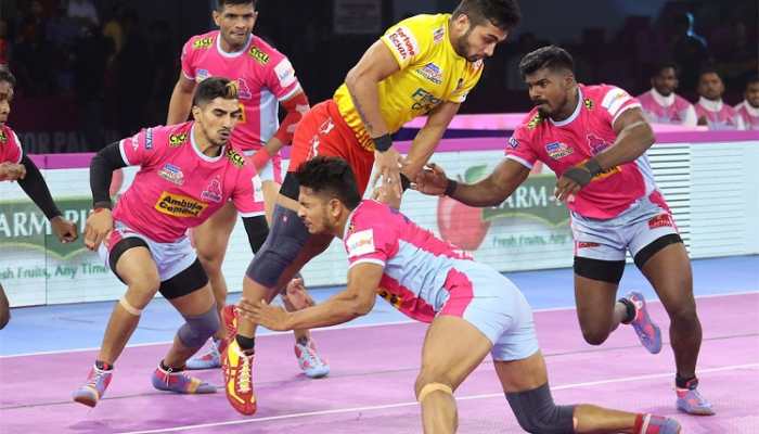 PKL 7: Jaipur Pink Panthers, Gujarat Fortunegiants play out 28-28 tie