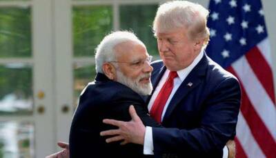 US President Donald Trump makes surprise visit to UN climate change summit, claps on PM Modi's speech
