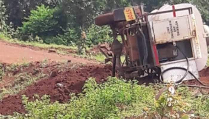 Three civilians killed as Naxals blow up diesel tanker in Chhattisgarh