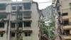 Portion of a building collapses in Mumbai's Khar; 2 watchmen, 1 girl feared trapped under debris