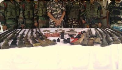 Huge cache of arms, ammunition and explosives recovered in Assam