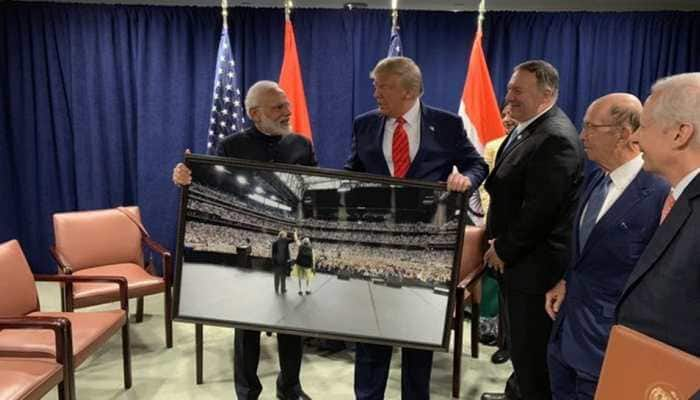 US President Donald Trump praises PM Modi, says we will call him &#039;father of India&#039;