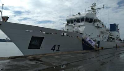 Indian Coast Guard Ship Varaha commissioned by Defence Minister Rajnath Singh
