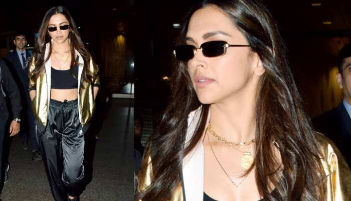 Deepika Padukone's uber-cool airport look calls for attention! See pics